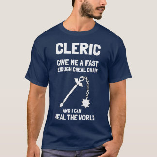 O clero "cura t-shirt do mundo"