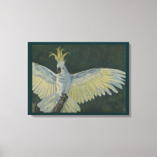 O Cockatoo esticou o impressão das canvas
