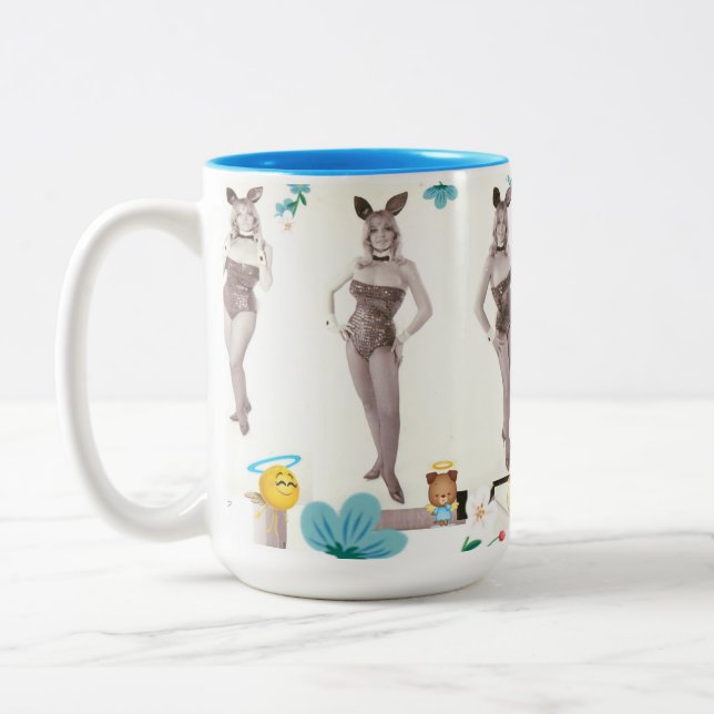 O coelho borbulha caneca de café (Esquerda)