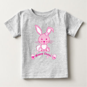 O coelho de coelho do felz pascoa eggs o t-shirt