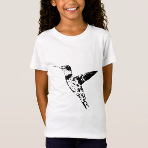 O colibri caçoa a camisa