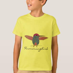 O colibri caçoa camisas