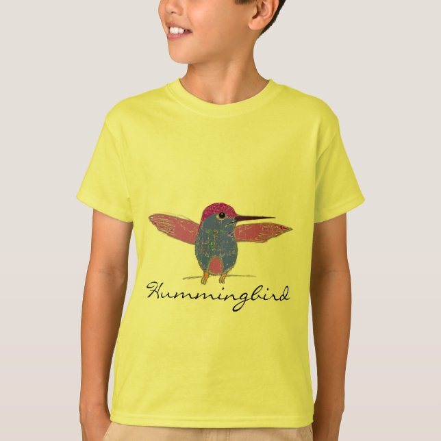 O colibri caçoa camisas (Frente)