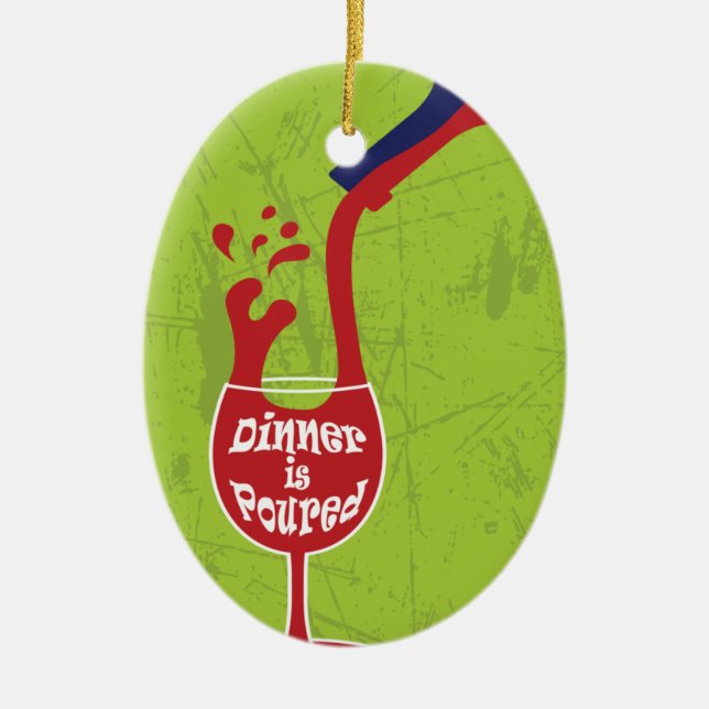 O comensal é ornamento derramado (Frente)