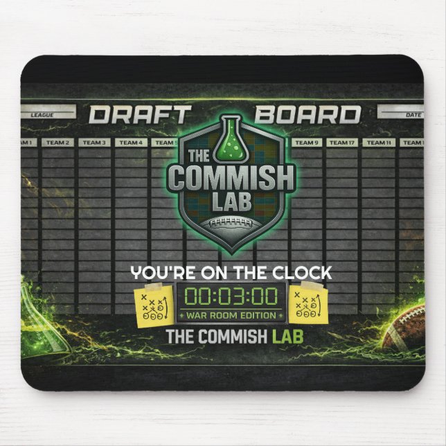 O Commish Lab Mouse Pad (Frente)