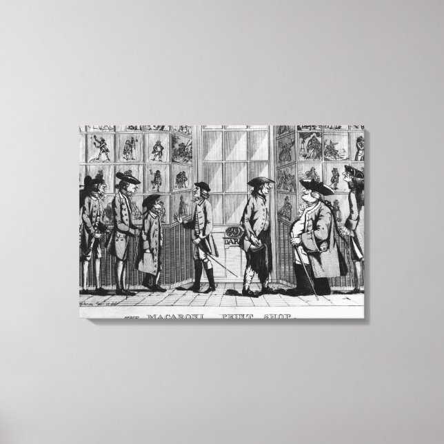 O Compro Impressão Macaroni, pub. de N. Darley (Frente)