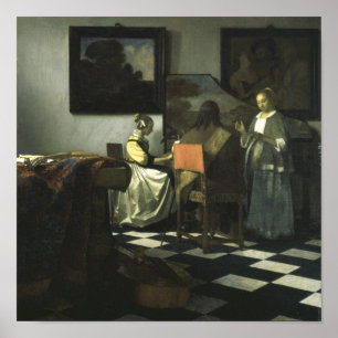 O concerto de Vermeer - Poster