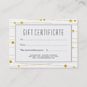 O confete Dourado e preto encalha o certificado de