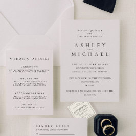 O Conjunto St. Claire | Casamento Elegante de Grav