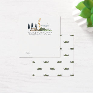 O conselho do chá de fraldas carda a aventura de 