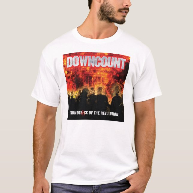 O controlo de armas de DOWNCOUNT é uma camisa (Frente)
