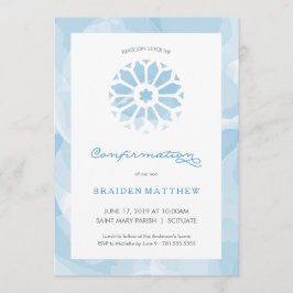 O convite da confirmação, meninos religiosos