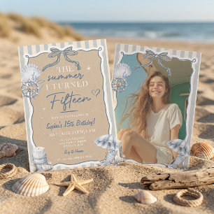 O Convite de Aniversário do Verão em que Fiz Quinz