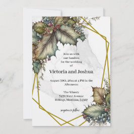 O Convite de Casamento da Vinícola