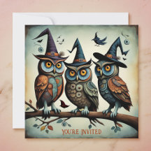 O Convite De Coven Com Penas