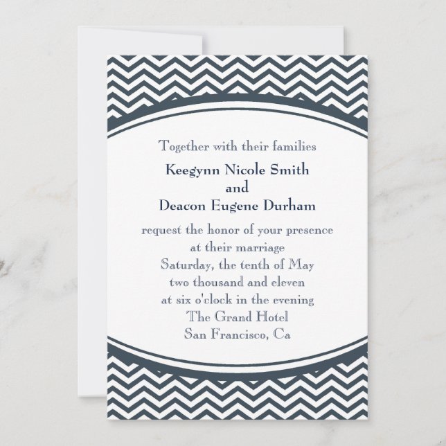 O Convite Eugene (Frente)