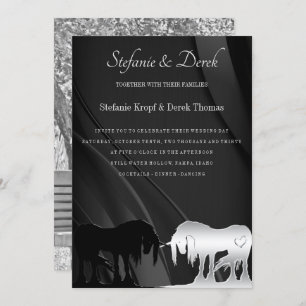 O Convite Místico De Casamento Do Unicórnio