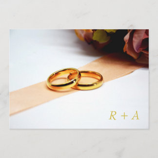 O convite para o casamento - Anel e Rosa