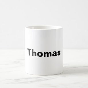 O copo conhecido personalizado da caneca adiciona