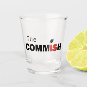O Copo de Shot de Futebol Fantasia do Comissário
