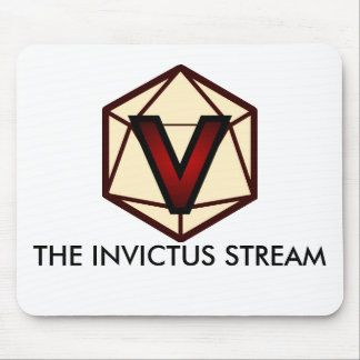 O córrego Mousepad de INVICTUS