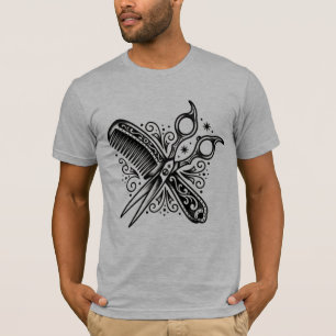 O Corte & Arte Camiseta Tradicional de Barbeiro