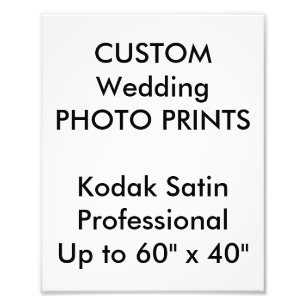 O costume 8" x 10" foto profissional imprime