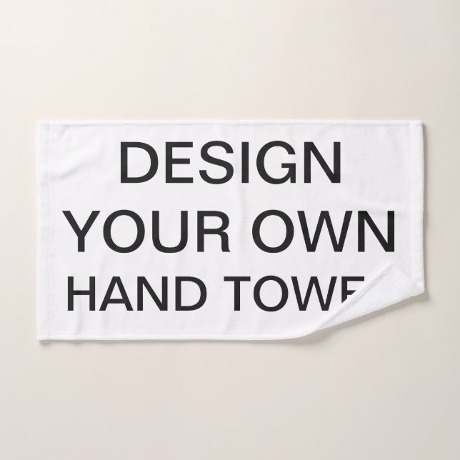 O costume personalizou 16" x 28" toalha de mão (Toalha de mão)