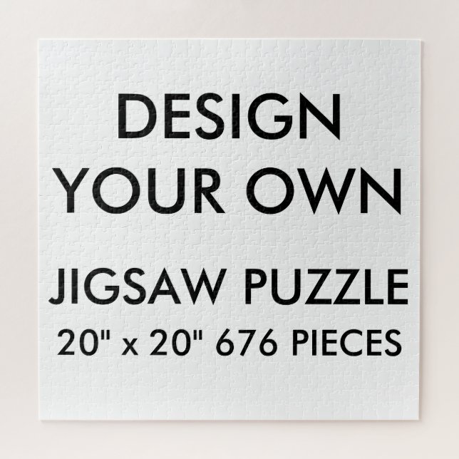 O costume personalizou 20"" PC do quebra-cabeça de (Horizontal)