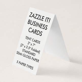 O costume personalizou cartões de visitas dobrados