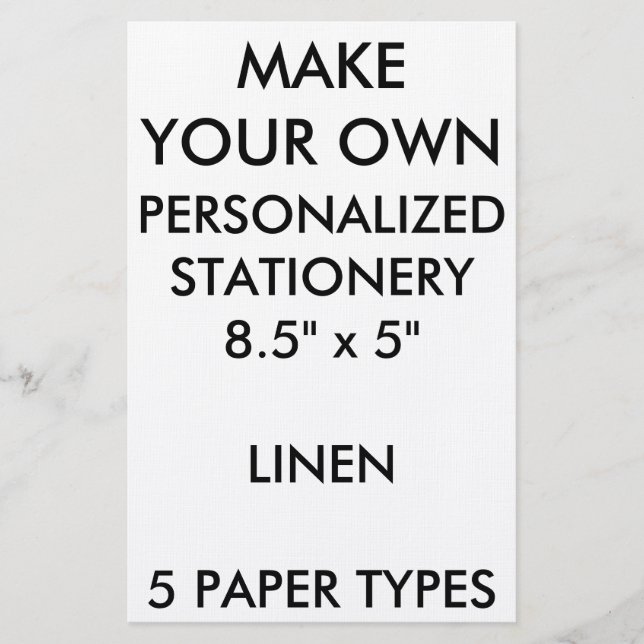 O costume personalizou os artigos de papelaria de (Frente)