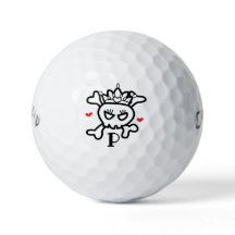 O crânio da Princesa com a sua inicial