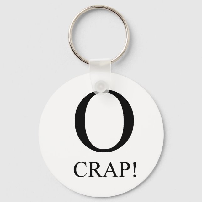 O Crap chaveiro (Frente)