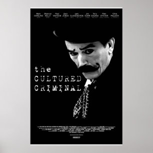 O Criminoso Culturado - Poster de Cinema Oficial 0