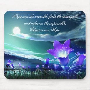 O cristo é nosso mousepad da esperança