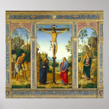 O Crucifixo - Pietro Perugino Fine Art Poster