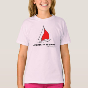 O cruzador no treinamento caçoa o t-shirt