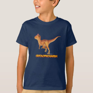 O Cryolophosaurus CAÇOA a camisa