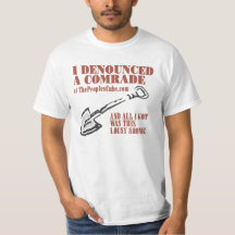 O cubo do pessoa - eu delatei um camarada T-shirt