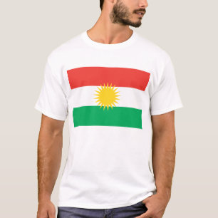 O Curdistão embandeira o t-shirt