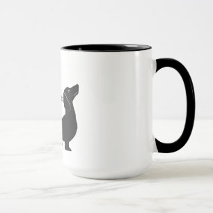 O Dachshund "comensal da casa é" caneca de café de