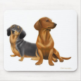 O Dachshund persegue Mousepad