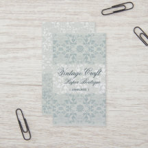 O damasco roda cartão de visita feito sob