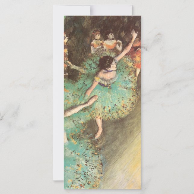 O Dançarino Verde de Edgar Degas, Balé Antigo (Frente)
