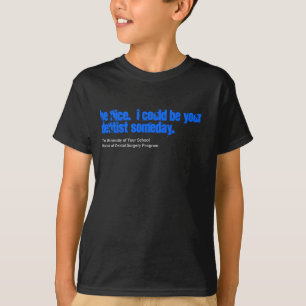 O DDS personaliza sua camisa da escola