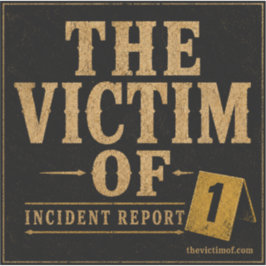 O Decalque do Relatório de Incidente da Vítima no