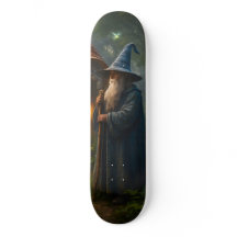O deck de skate 8.125 do mago da floresta antiga