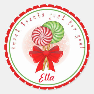 O deleite do Natal etiqueta as bolsas de Goodie