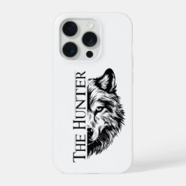 O Design da Capa de Telefone Hunter Wolf