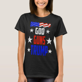 O deus, as armas e o trunfo do t-shirt do trunfo